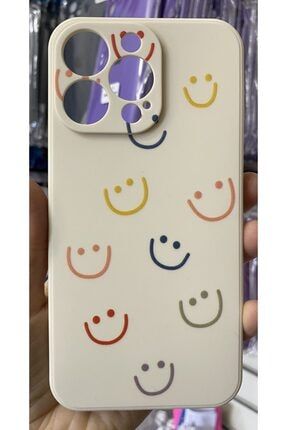 Iphone 13 Pro Smile Desenli Baskılı Lansman Koruyucu Kapak Kılıf 13promaxsmile