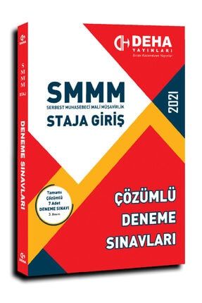 Smmm Staja Giriş Çözümlü Deneme Sınavları Kitabı SGS DENEME