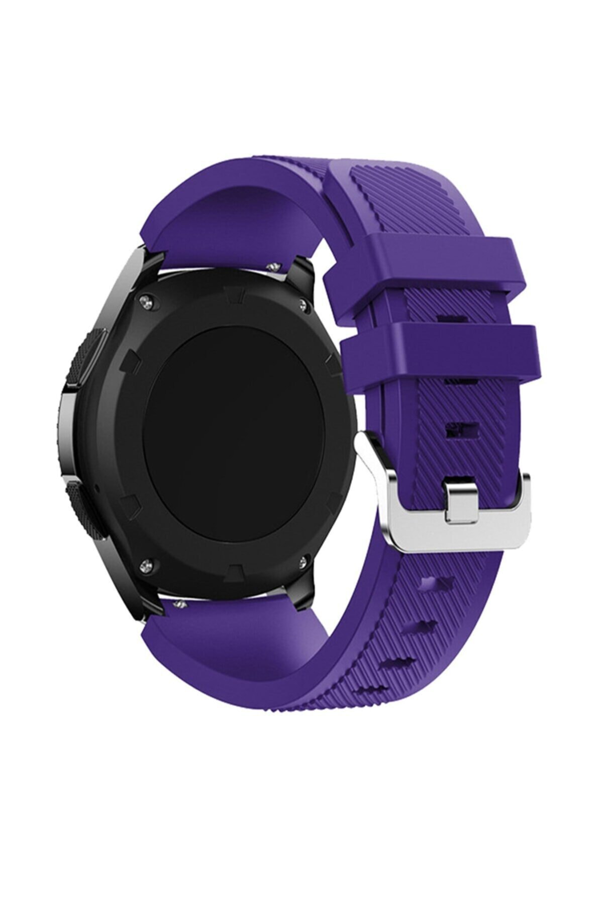 Samsung Galaxy Watch 3 45mm Compatible Classic Striped 22mm Silicone Strap
