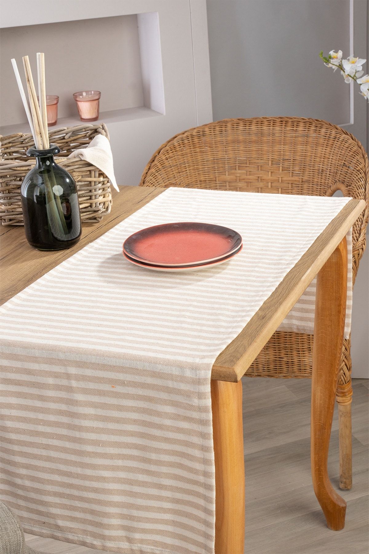 vivamaison-Tesatura In Dungi Cafea Lapte 42x150 Cm Fata De Masa Runner 7