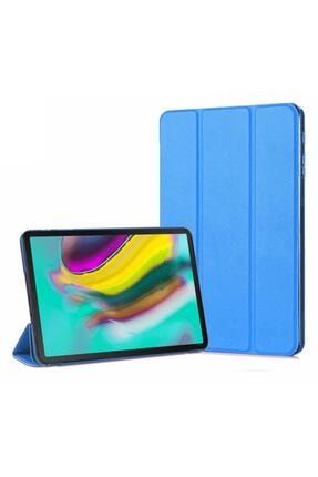 Samsung Galaxy Tab S5e 10.5'' T720 Smart Case Ve Arka Kılıf Mavi / Uyumlu Tablet Kılıfı-M/51