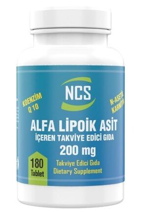 Alfa Lipoik Asit 200 Mg 180 Tablet Complex ncsalfa180tbkpsl