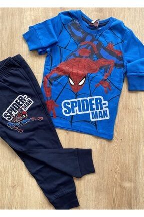 Erkek Çocuk Örümcek Adam Pijama Takımı YB107