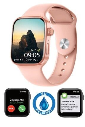 T Watch 7 Akıllı Saat Kablosuz Şarj 2 Tuş Aktif Ios Android Tüm Telefonlara Uyumlu Türkiye Garantili PRA-5457317-2261