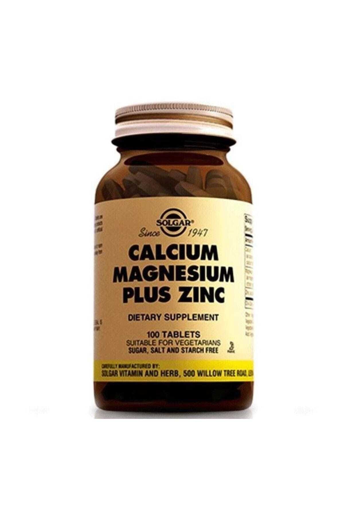 Calcium Magnesium Plus Zinc 100 Tablet