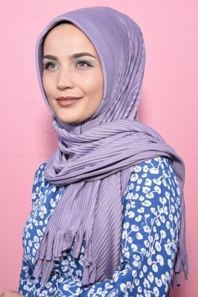 Pliseli Hijab Pratik Hazır Şal BONE108