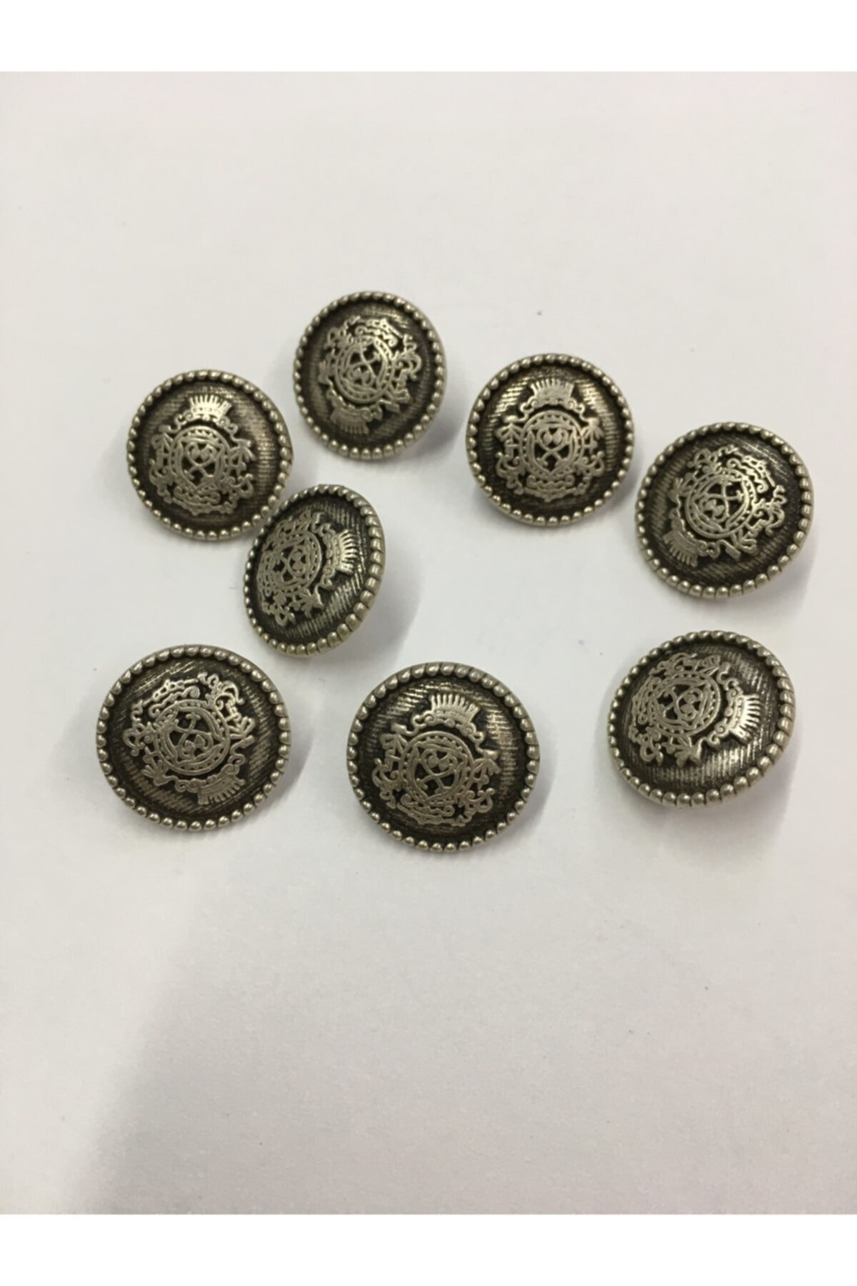 Metal Button Small Series Set of 8