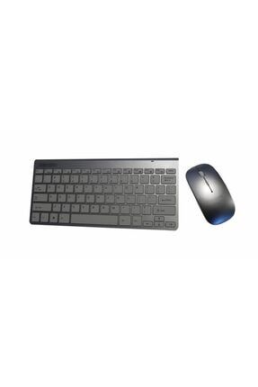 No:105 Silver Wireless Bluetooth Klavye + Mouse Set Slim (ingilizce)(10mt) 300.20.10.0011