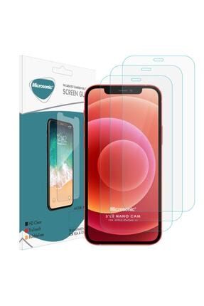 Apple Iphone 12 Screen Protector Nano Glass (3 Pack) / Uyumlu Ekran Koruyucu-M/720