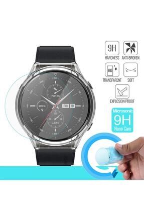 Huawei Watch Gt2 Pro Nano Glass Cam Ekran Koruyucu / Uyumlu Ekran Koruyucu-M/2423