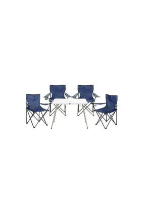 Bofigo 60x80 Katlanir Masa 4 Adet Kamp Sandalyesi Katlanir Sandalye Piknik Plaj Sandalyesi Yesil Trendyol