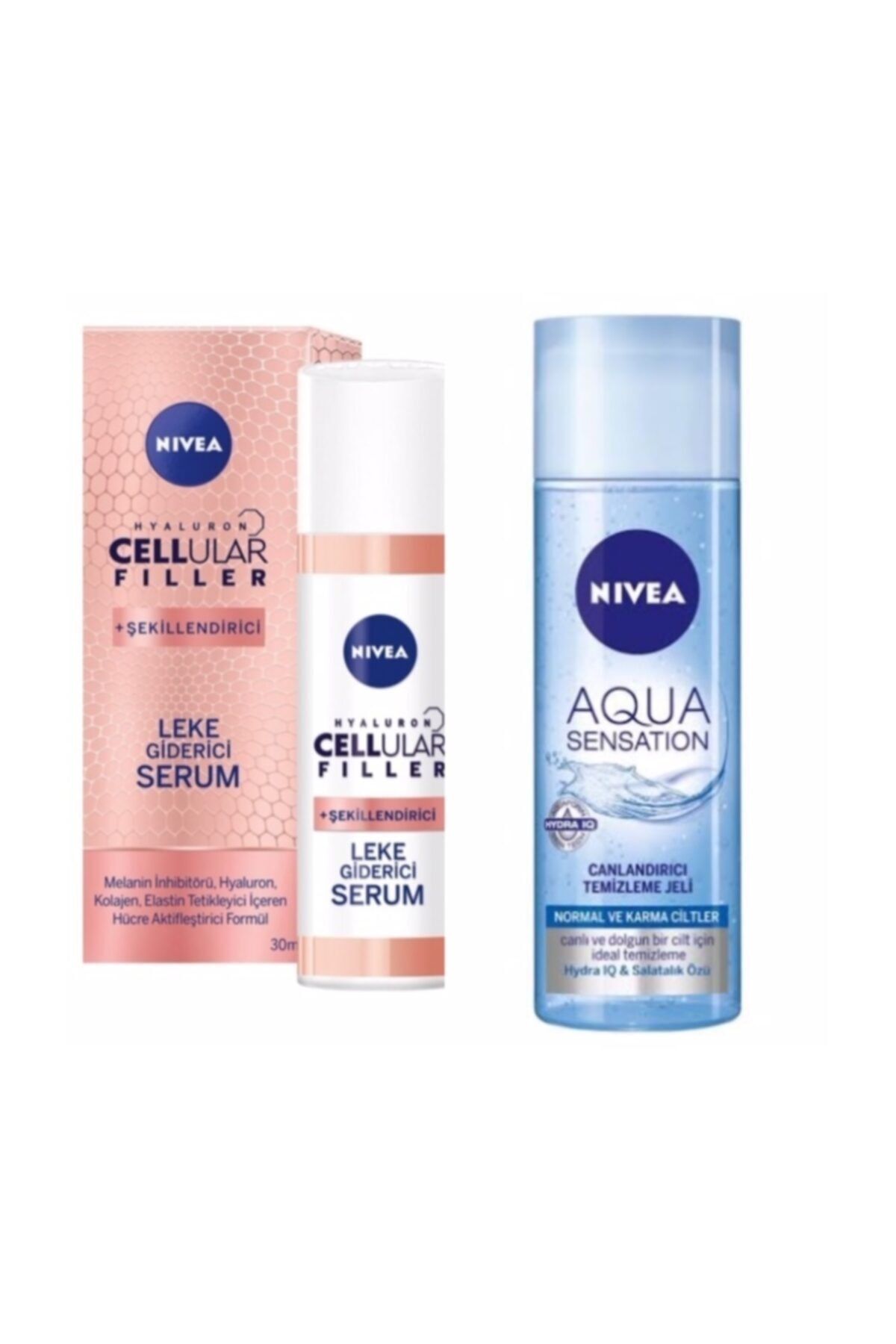 Nivea Cellular Filler Leke Giderici Aqua Sensaition Yuz Temizleme