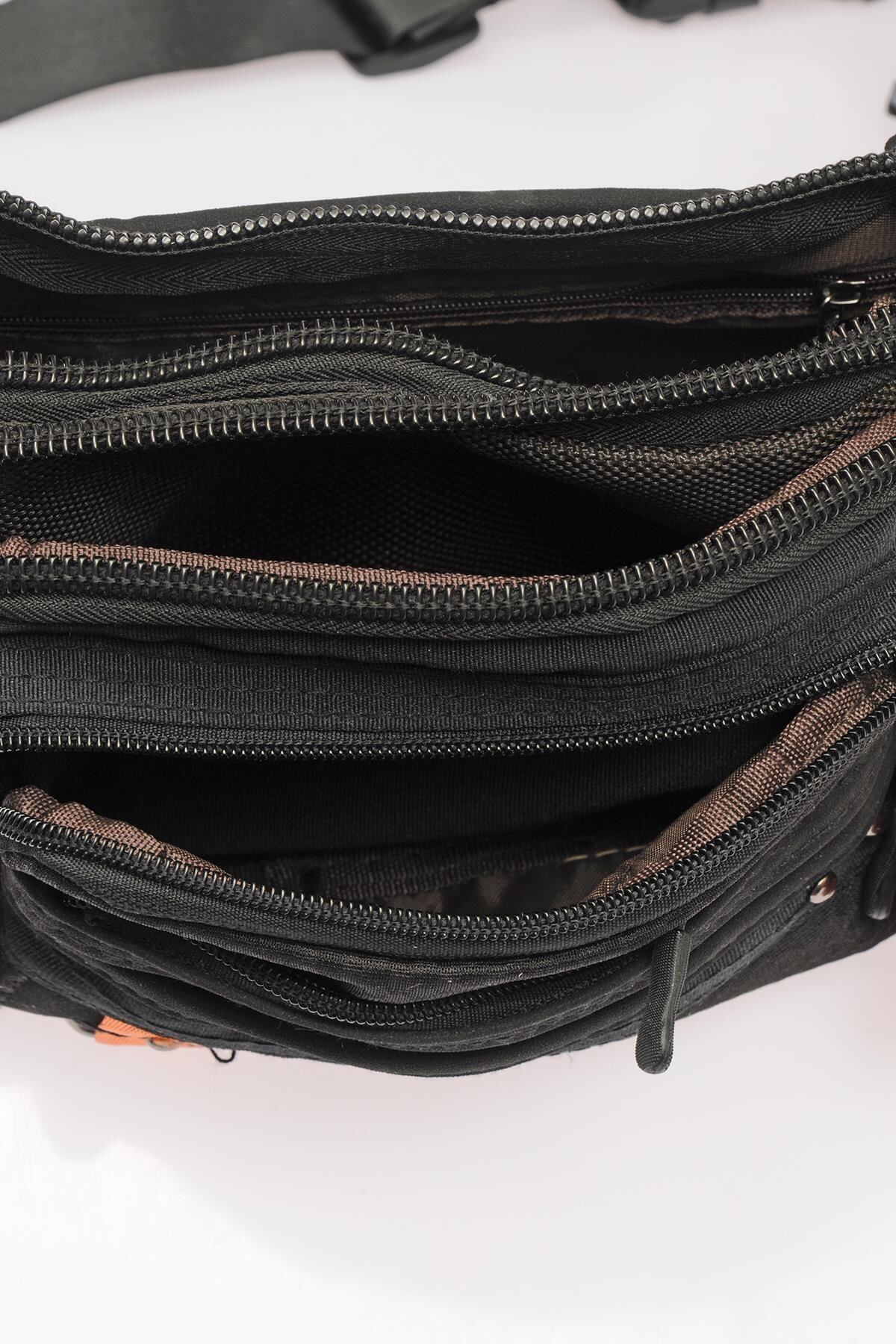 Siyah Unisex Bel Çantası Ççs31170