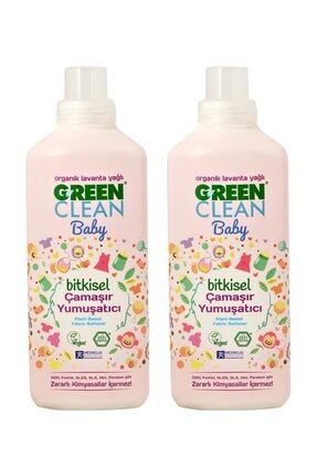 Green Clean Organik Lavanta Yagli Baby Camasir Yumusaticisi 1000 Ml 2 Li Set Trendyol