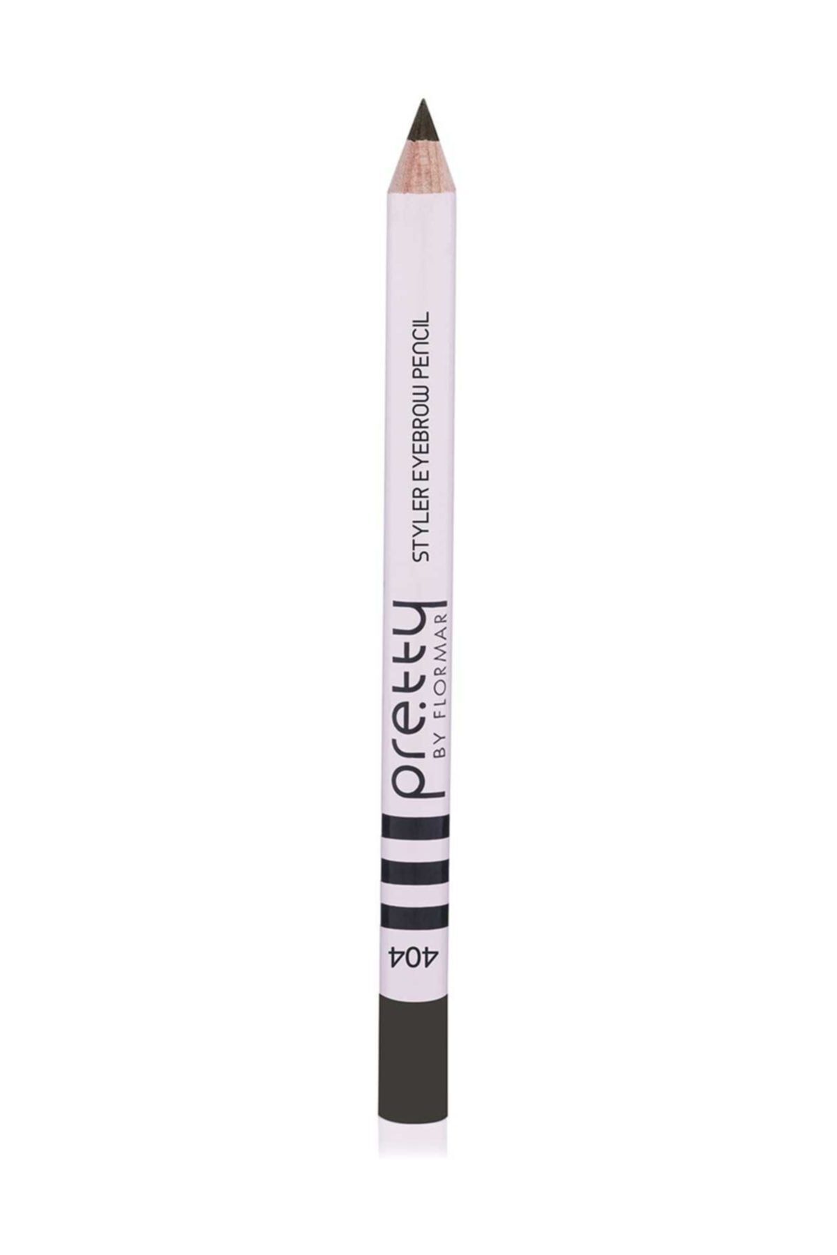 Flormar مداد ابرو قلم ابرو مدادی زیبا توسط فلورمار 404 مشکی تیره