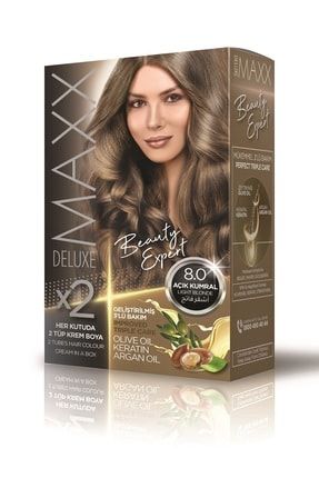 Maxx Deluxe 8 1 Kullu Acik Kumral Set Boya Trendyol