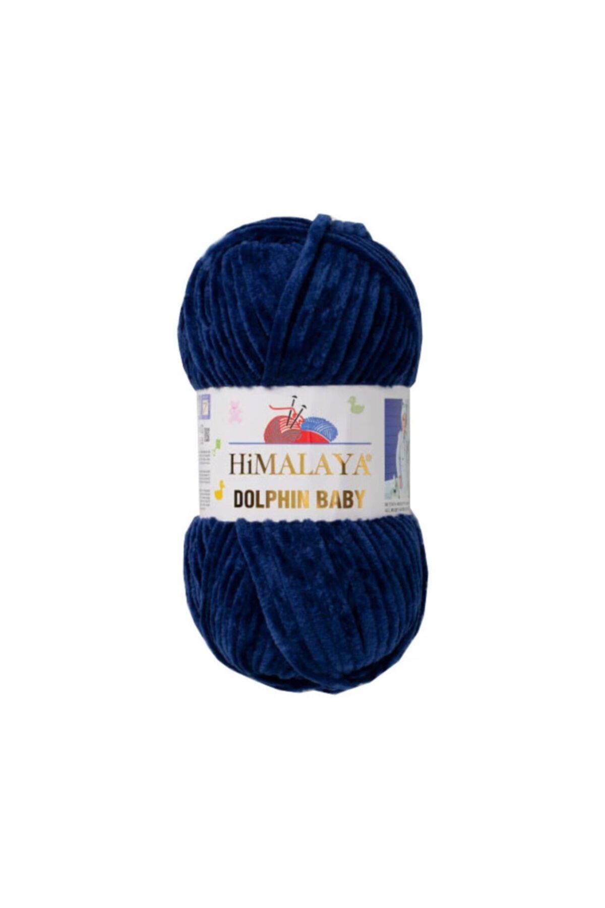 Himalaya Dolphin Baby 5-Piece Knitting Yarn + Balım Line Needle 6