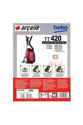 Arcelik Beko Tt 420 Elektrikli Supurge Toz Torbasi 5 Adet Bez Trendyol
