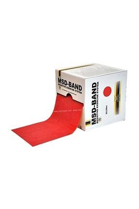 Theraband Kirmizi Egzersiz Pilates Bandi Direnc Lastigi 1 5 Metre Trendyol