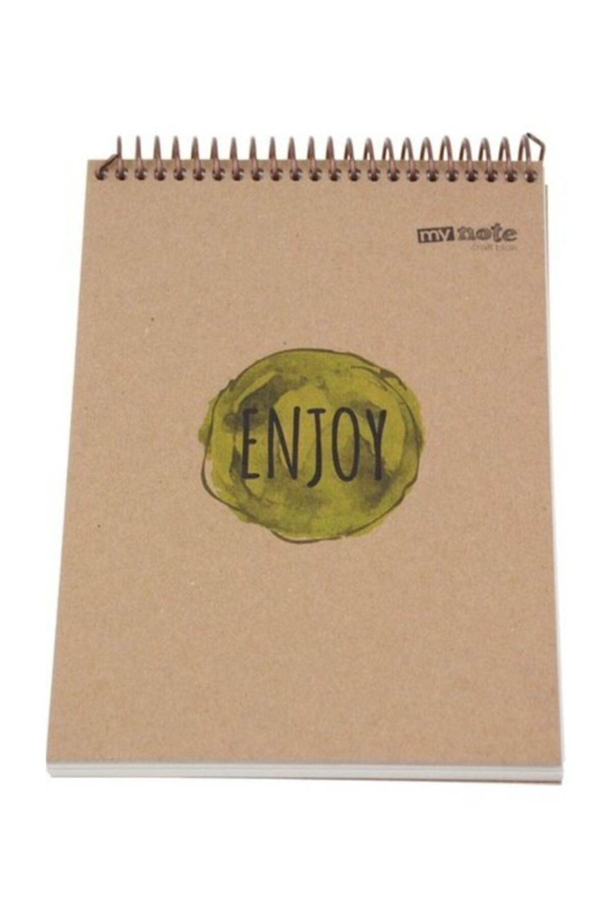 Mynote-Kraft Block A5 100 Sheets Striped 1
