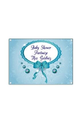 Baby Shower Hoş Geldin Parti Afiş 70x100 cm BABYSHOWER011