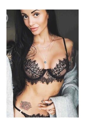 Merry See Dantel Seksi Sutyen Kulot Takim Beyaz Fiyati Yorumlari Trendyol
