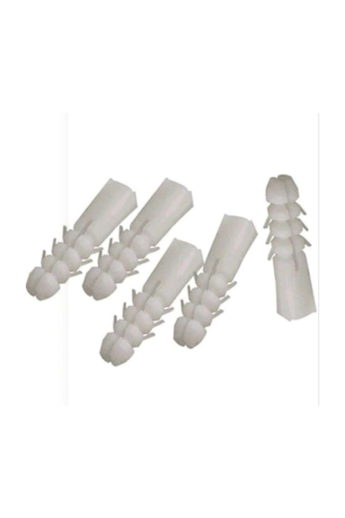 Mutlusan 7'lik Beyaz Dübel (100 Adet)