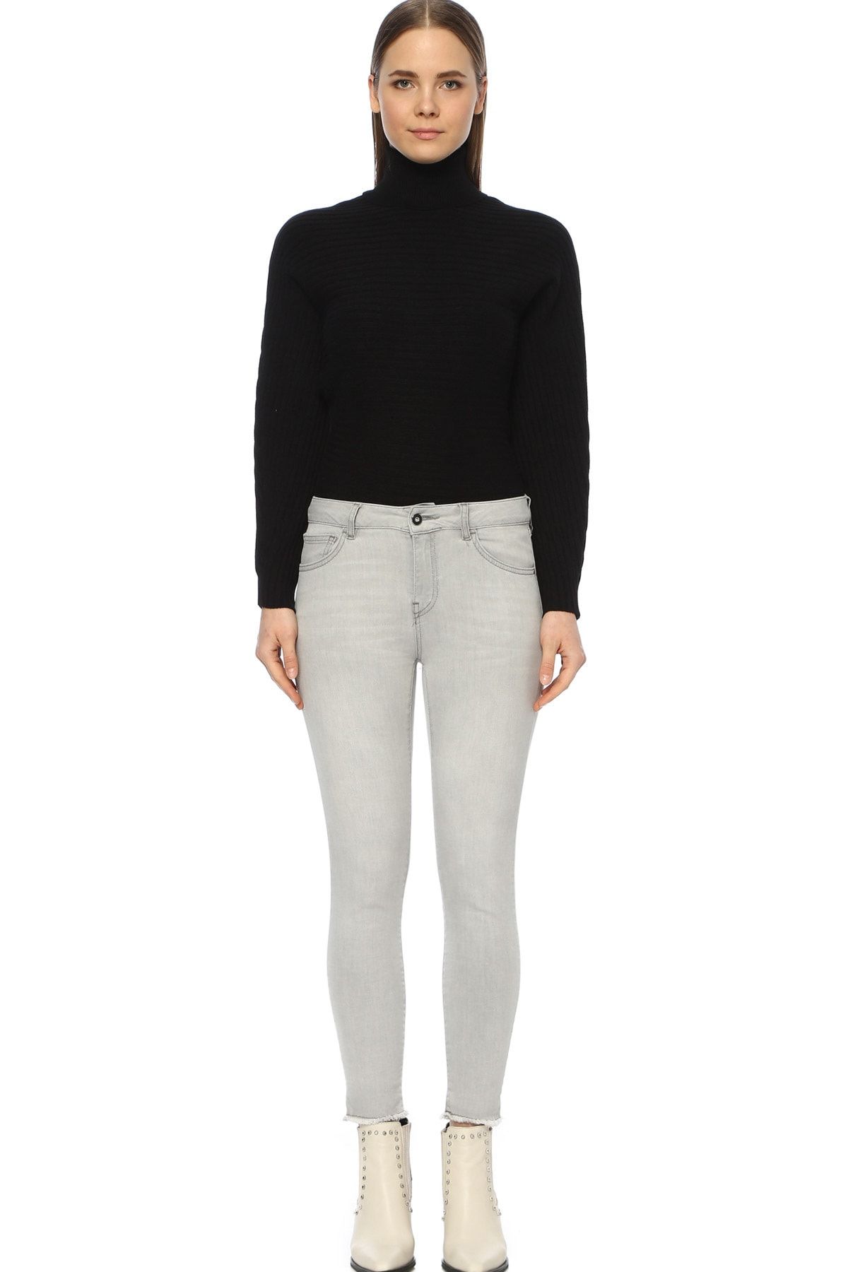 Network-Women's Turtleneck Black Knitwear1070302 4