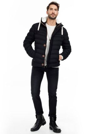 Buratti Slim Fit Kapusonlu Mont Erkek Mont 55618k5071 Fiyati