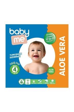 Baby Me Aloe Vera Junior 5 Numara Bebek Bezi 11 18 Kg 50 Adet Trendyol