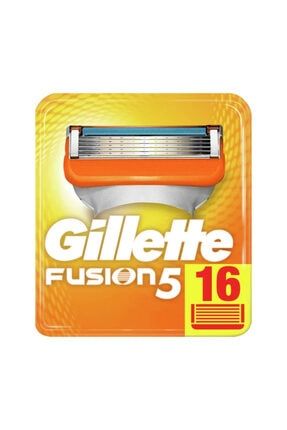 Fusion 16'lı Yedek Tıraş Bıçağı Karton Paket Gillette