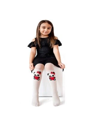 Sevimli Panda Baskılı Kız Çocuk Çorabı 5168_11