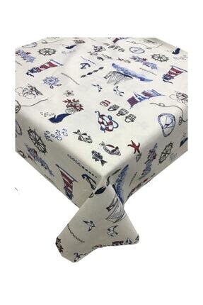 Zeren Home Sari Gri Kelebek Panama Keteni Dertsiz Masa Ortusu 80 X 80 Cm Trendyol