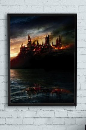 Harry Potter Film Afişi Çerçeveli Tablo 3 (50x70cm) PSTRMNYC10737