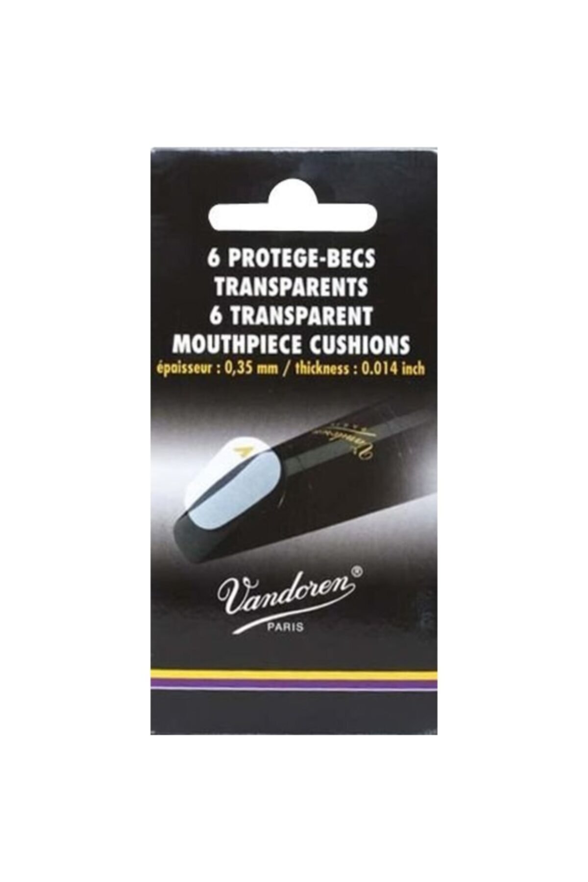 Vandoren Klarnet/saksofon Dişlik Şeffaf-ince 0.35mm-adet