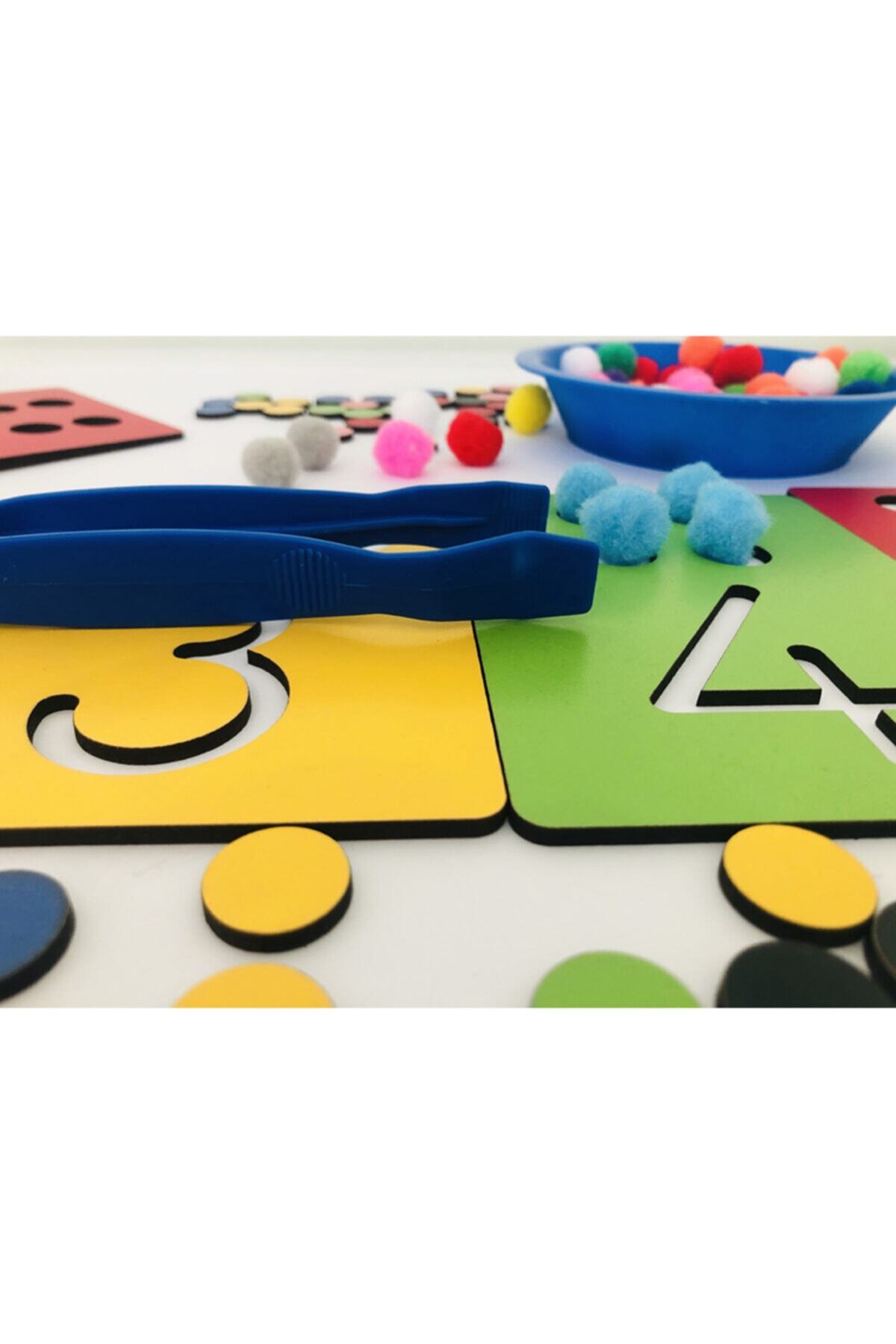 Okhool Montessori Rakam Öğrenme Seti fotoğrafı 4 (önizleme)