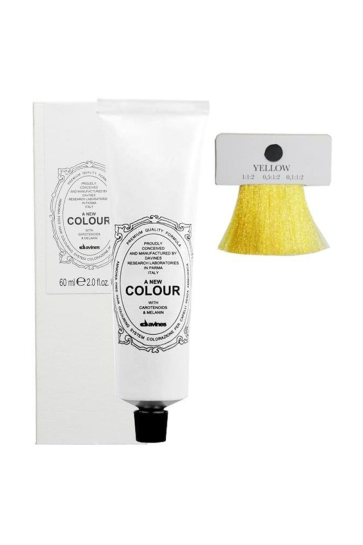 رنگ موی جدید 60 میلی لیتری - زرد 8004608237754 Davines