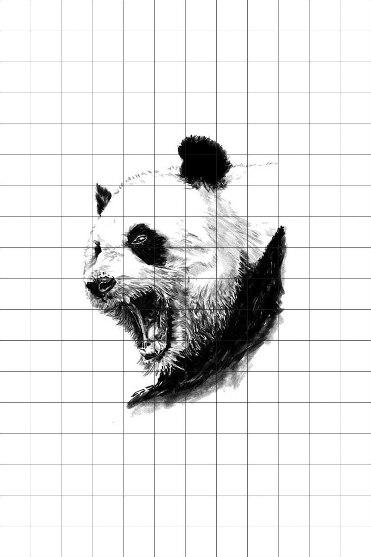 Tatfast Panda 14 Gecici Dovme Flash Tattoo Trendyol