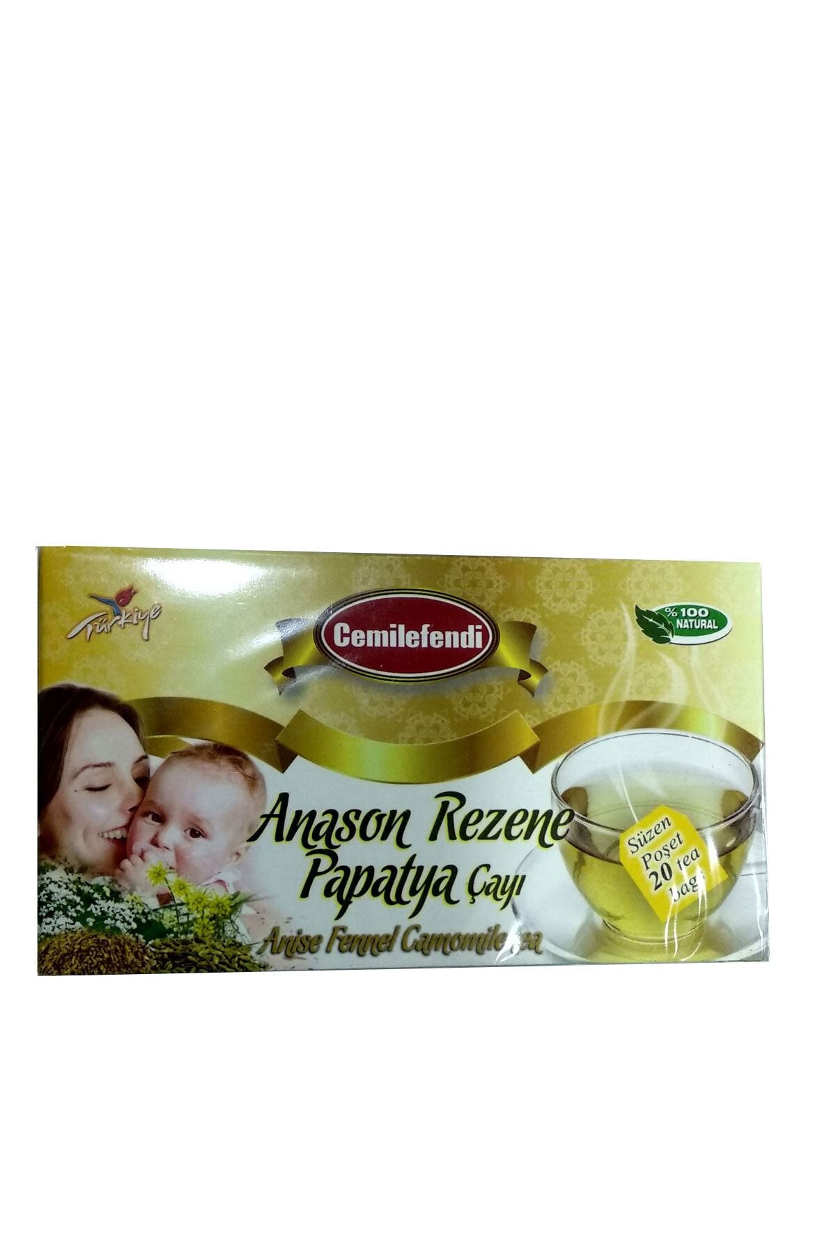 cemil efendi anason rezene papatya cayi