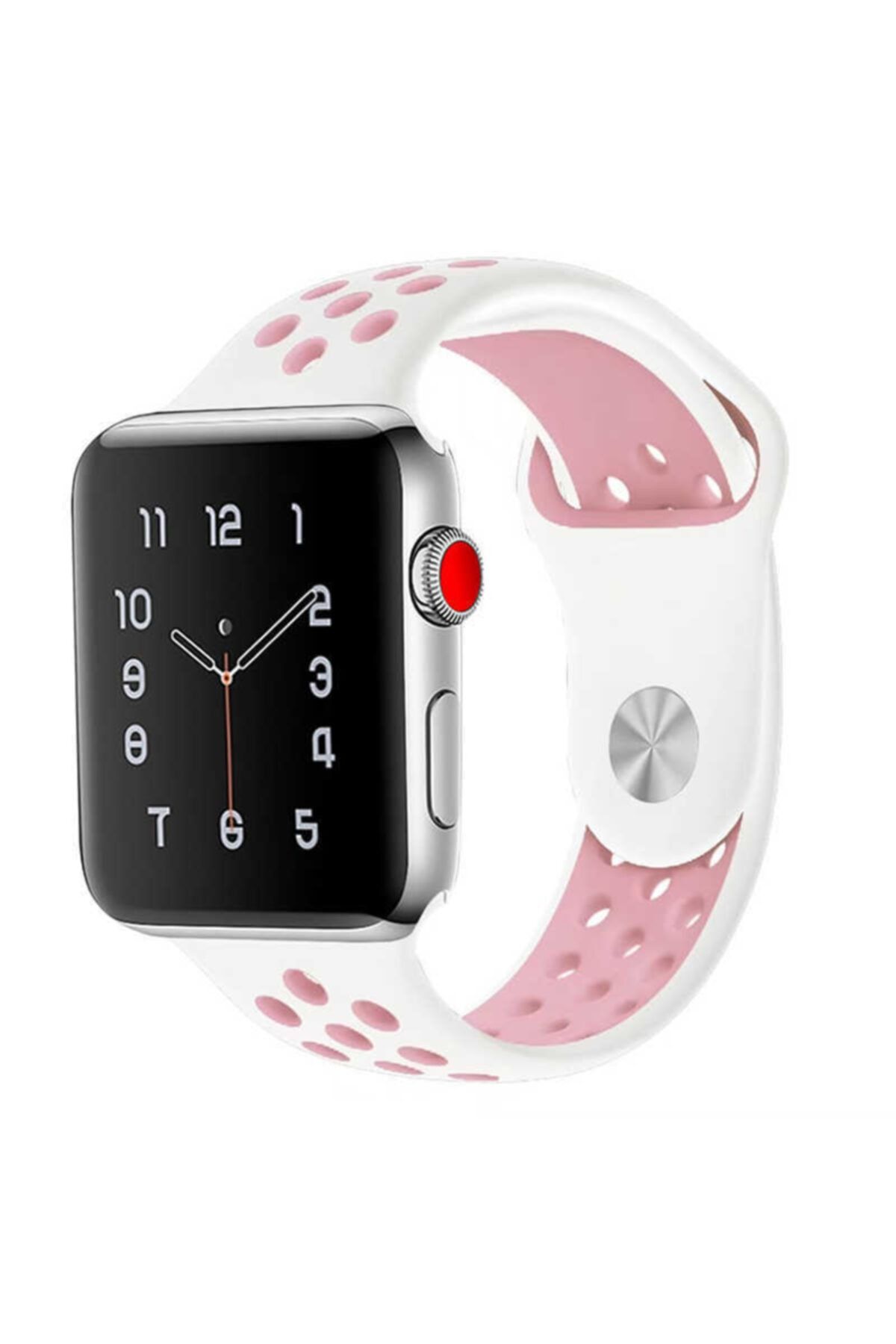 Trend Case Apple Watch 2 3 4 5 Series 38mm Hole Silicone Band