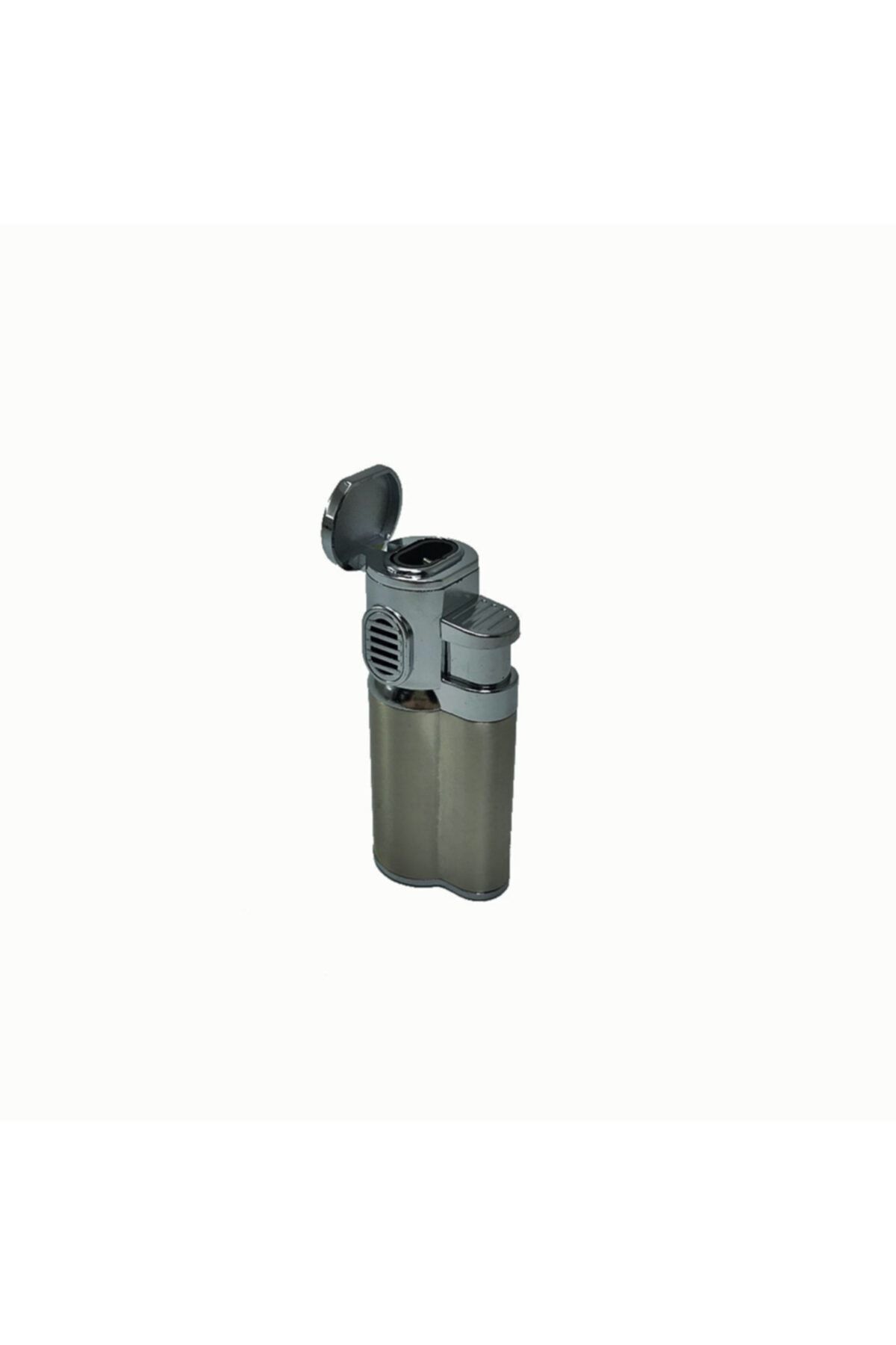 Metal Çift Yanan Turbo Çakmak