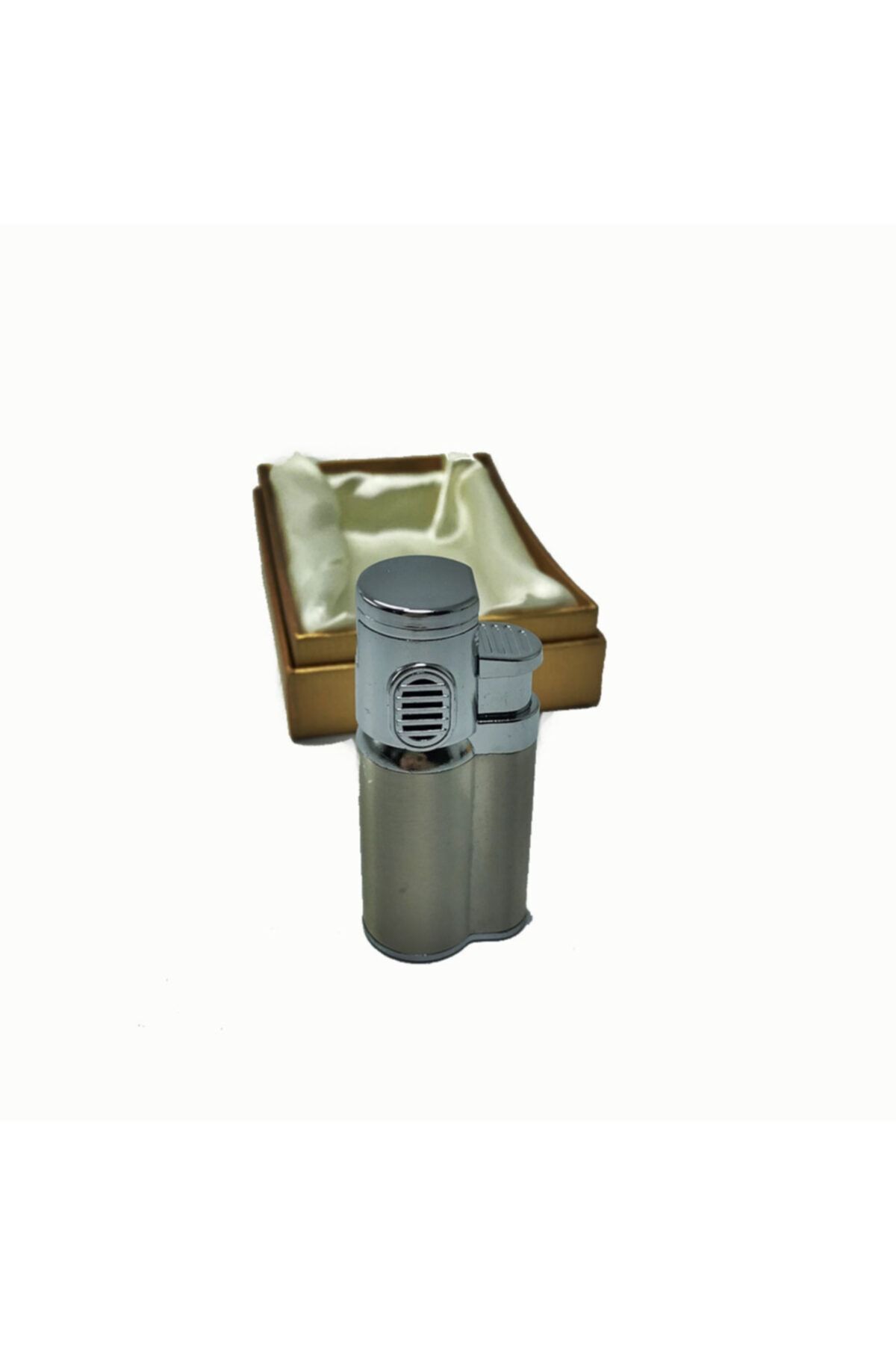 Metal Çift Yanan Turbo Çakmak - 4