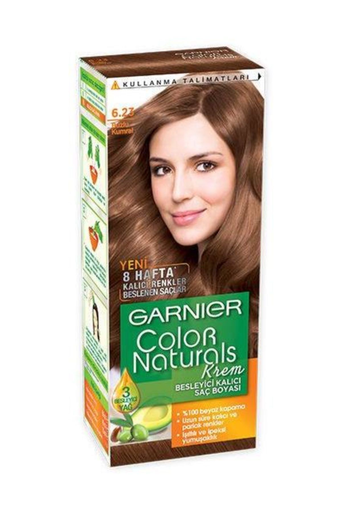 Garnier Color Naturals Krem Sac Boyasi 6 23 Buzlu Kumral Trendyol