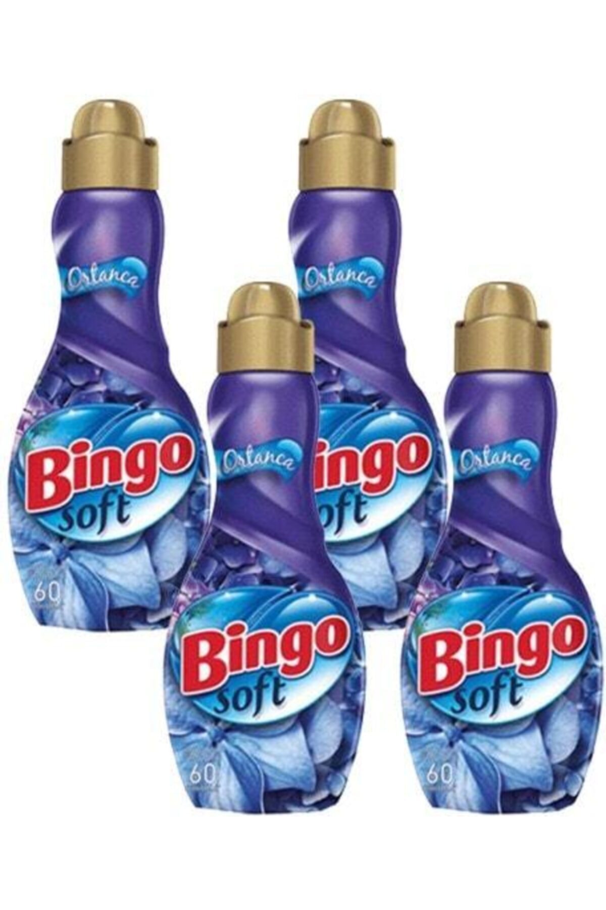 Bingo Soft Konsantre Çamaşır Yumuşatıcısı Ortanca 1,44 Lt X 4 Ad