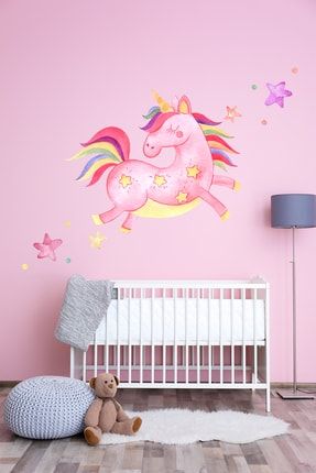 https www trendyol com 1001dijital unicorn gokkusagi altinda oturuyor 115x90cm p 40923144