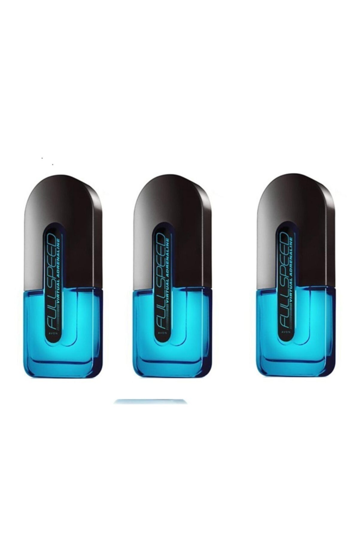 Avon Full Speed Virtual Adrenaline Erkek Parf m Edt 75 Ml 3l Set