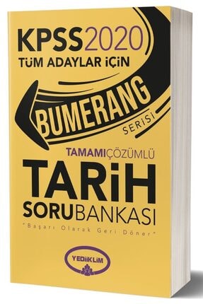 Yediiklim Yayinlari 2020 Kpss Cografya Bumerang Tamami Cozumlu Soru Bankasi Trendyol