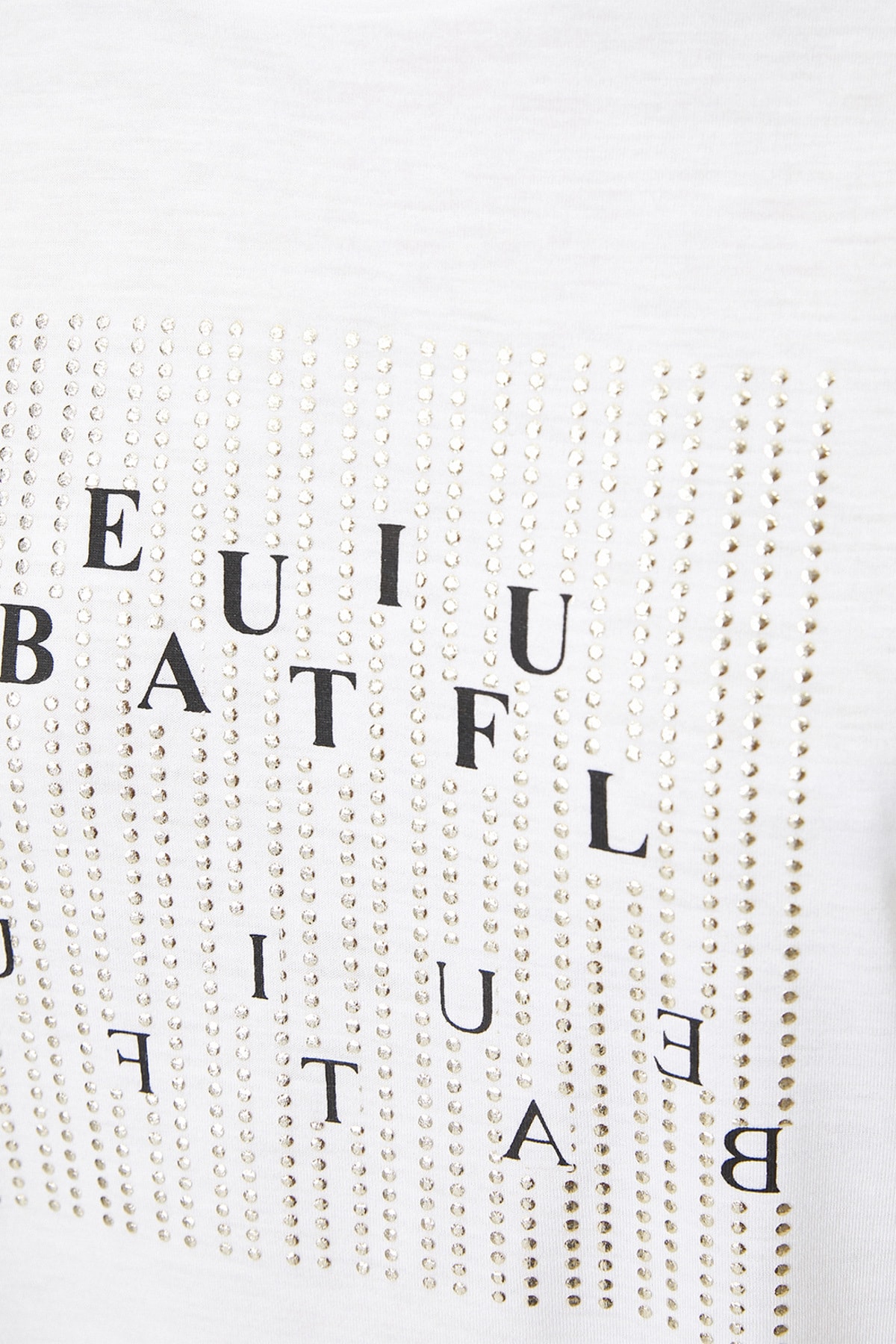 تیشرت زنانه سفید کوتون | 0YAK13892EK اورجینال - تصویر 6