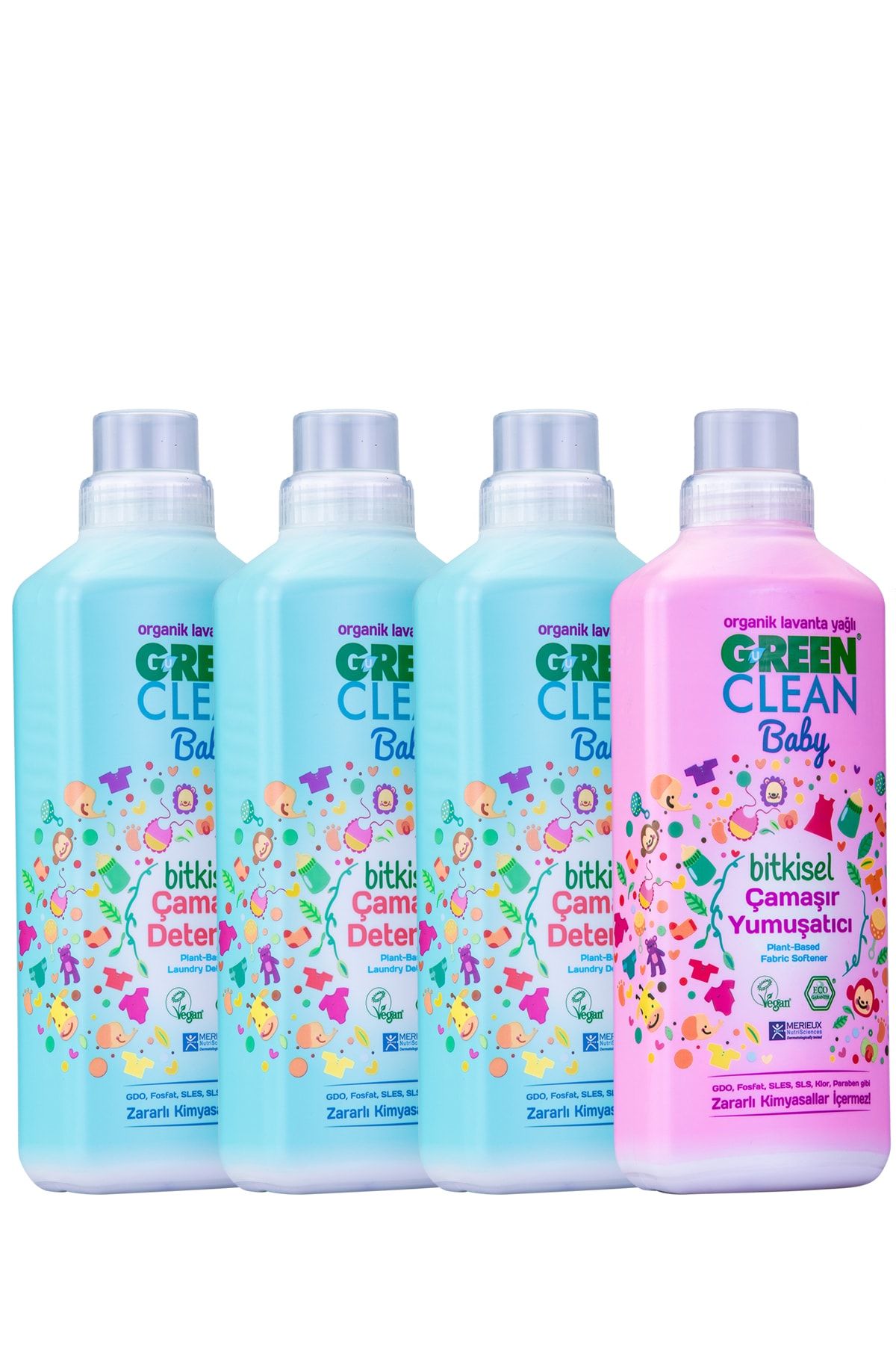 Baby Çamaşır Deterjanı 1 lt. + Çamaşır Deterjanı 1 lt Çamaşır Deterjanı 1 lt Yumuşat