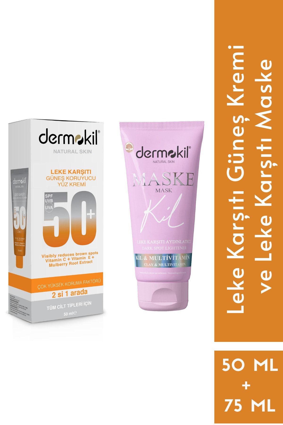Dermokil-Sunscreen and Blemish Mask - Set of 2 2